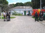 Local do treinamento do curso da PM em Penedo 