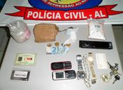 Material apreendido durante operação 