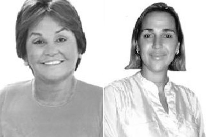 Prefeita de Cajueiro, Lucila Toledo (PSDB) e vice-prefeita, Ana Cláudia (PSD)