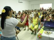 Secretaria de Assistência Social de São Miguel dos Campos recebe gestantes para atividades na Semana do Bebê 