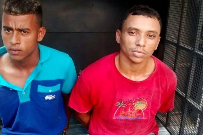 Dupla foi presa
