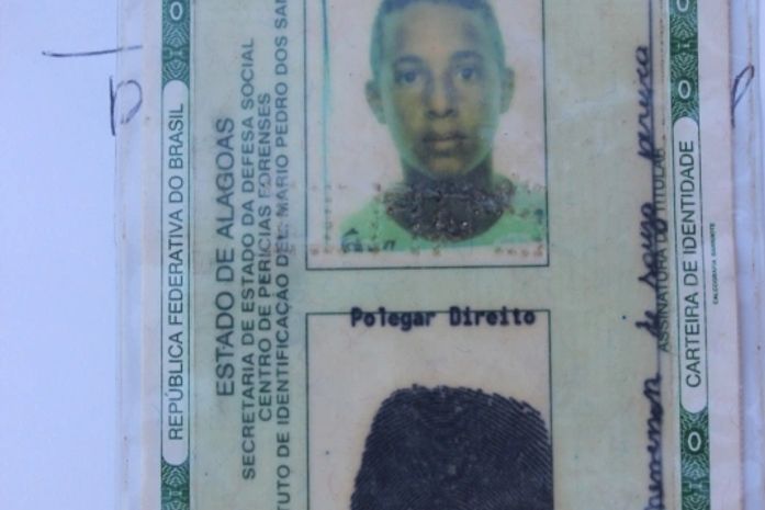Documento de identificação de Diogo Hemerson de Souza Pereira