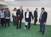  Reforma do Rei Pelé é entregue incompleta para receber a seleção de Gana 