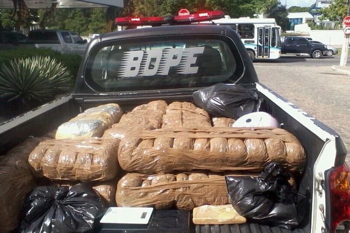 Operação do Gecoc apreende 120 quilos de maconha em residência