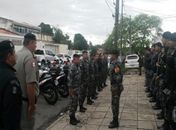 Major José Cláudio apresenta efetivo do BPRP ao comandante-geral 