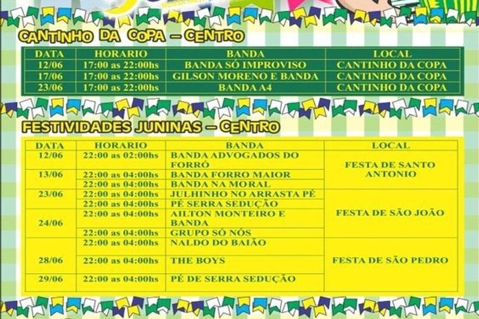 Festejos Juninos de Jequiá da Praia começam nesta quinta-feira