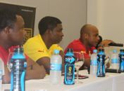 Coletiva da seleção de Gana 