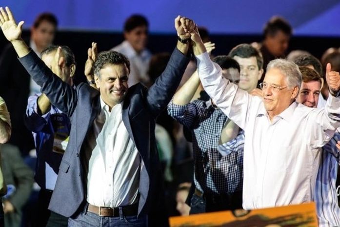'Sou candidato à Presidência para mudar o Brasil', diz Aécio Neves