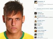 David Luiz devolve brincadeira e faz montagem com Neymar