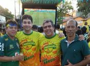 Secretário de Viação e Obras Marciano Jackson, Prefeito Henrique Madeira, Secretário de Educação Gino César e Secretário de Cultura Jacó Almeida