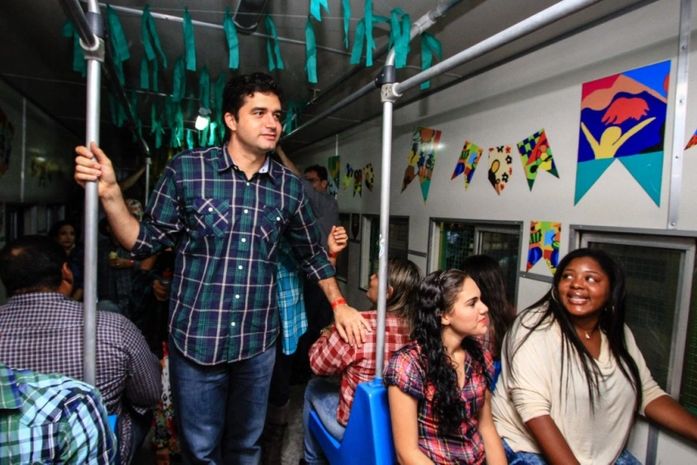 Prefeito Rui Palmeira no Trem do Forró