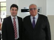 Prefeito Henrique Madeira e presidente do Tribunal de Justiça de Alagoas, Desembargador José Carlos Malta Marques