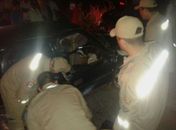 Colisão entre carros deixa um morto e oito feridos em Inhapi