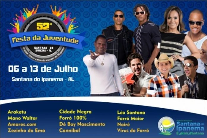 Santana do Ipanema em festa: São João e Festa da Juventude