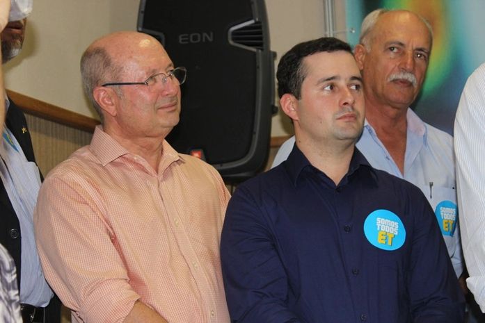 Fernando Toledo e o filho Bruno Toledo