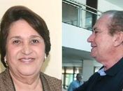 Renilde Bulhões (PTB) e o ex-prefeito de Arapiraca, Severino Leão (PMDB) 