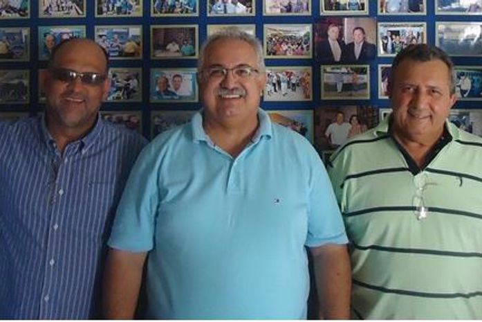 Marcondes Aurélio, Rogério Teófilo e Chico Azevedo