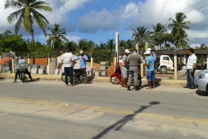 Operação de fiscalização de trânsito com apreensões na Barra de São Miguel