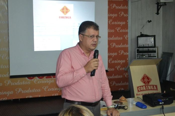 Assessor Comercial Ricardo Almeida fez a exposição dos resultados