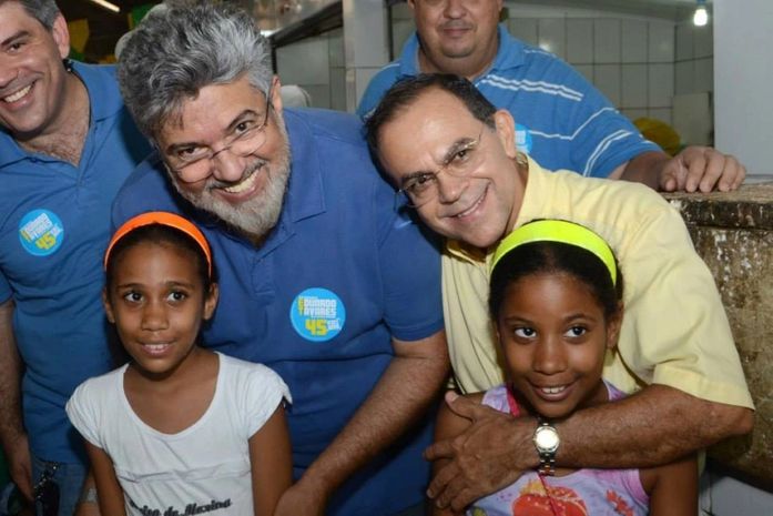 Eduardo Tavares e seu vice Gilvan Barros