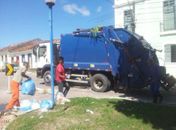 Em Marechal, coleta de lixo está normalizada