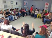 Reunião foi conduzida pela presidente do PMDB Mulher, Juliana Almeida