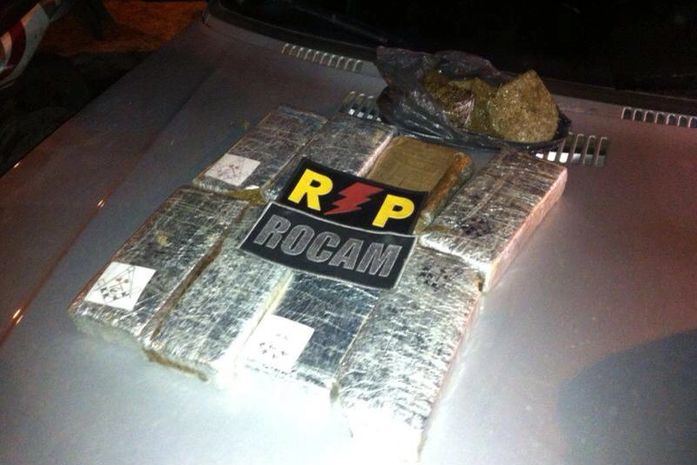 Polícia apreende maconha avaliada em R$ 9 mil