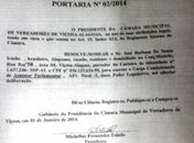 Vereador acusa presidente da Câmara de Viçosa por crimes de falsificação
