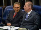 Lobão informa a Renan sobre benefícios do Luz Para Todos em Alagoas