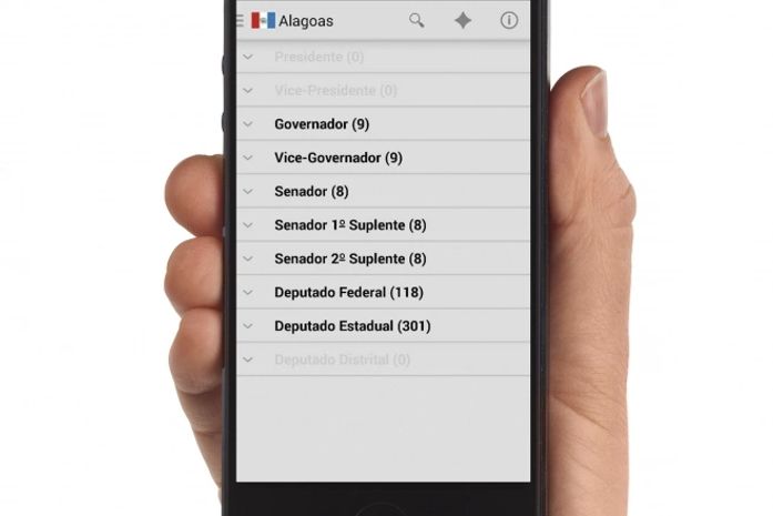Aplicativo facilita pesquisa busca de informações sobre candidatos registrados para o pleito deste ano