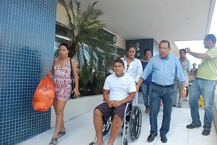 Alagoano vítima de desabamento em prédio de Aracaju recebem alta médica