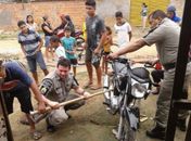 Colisão entre motos deixa duas pessoas feridas no Sertão de Alagoas