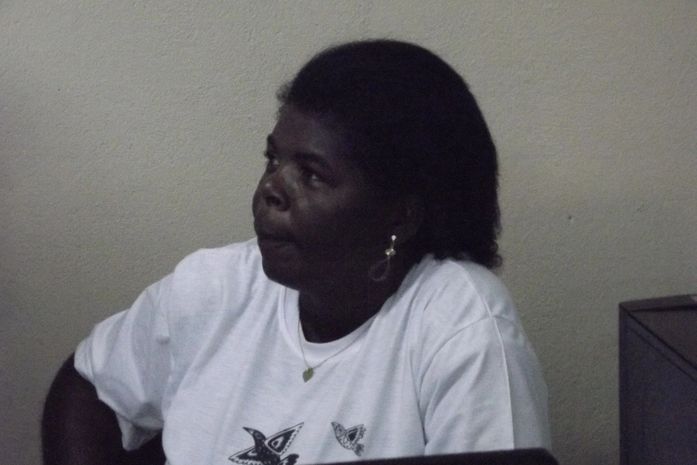 Ivaniza Leite, presidente da Associação Quilombola de Cajá dos Negros 