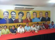 Convenção partidária da ex-prefeita em Major Izidoro