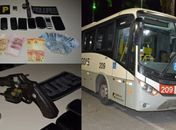 Ônibus foi assaltado na AL 220