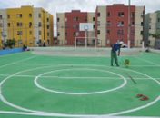 Quadra Praça Mirante Jacintinho já foi revitalizada 