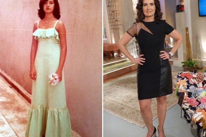 Reconhece? Fátima posta foto aos 16 anos e é reprovada por filhas: 'Me arrasaram'