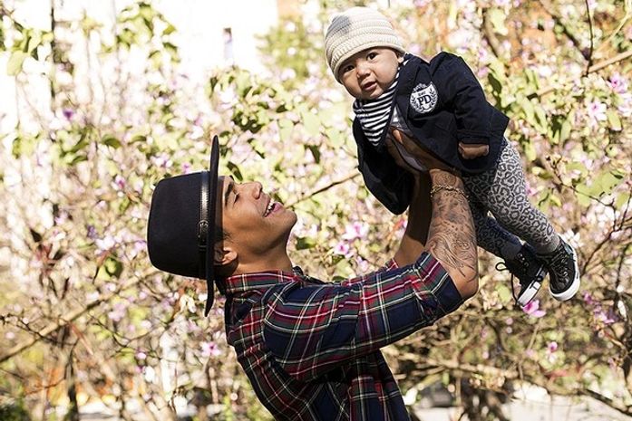 Especial Dia dos Pais: Micael Borges fala sobre ser pai aos 25 anos: 'Não sinto falta de sair'