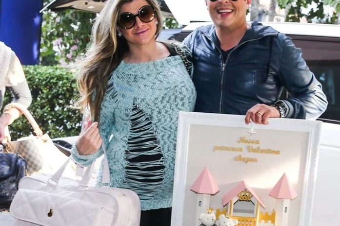 Presente: em pleno Dia dos Pais, nasce a filha de Mirella Santos e humorista Ceará