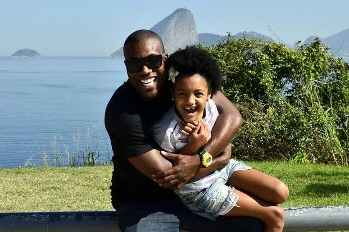 Ator Rafael Zulu se declara para filha Luiza e admite ser um pai muito ciumento