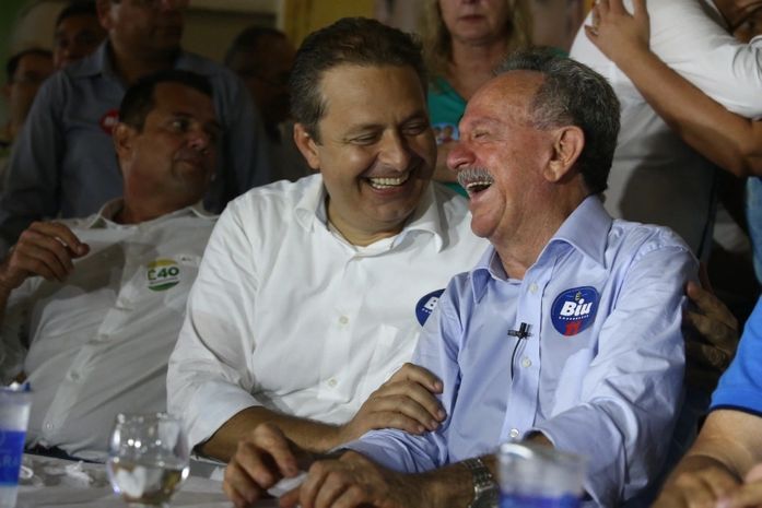 Eduardo Campos e Benedito de Lira estiveram juntos semana passada em Alagoas