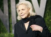 A atriz Lauren Bacall 