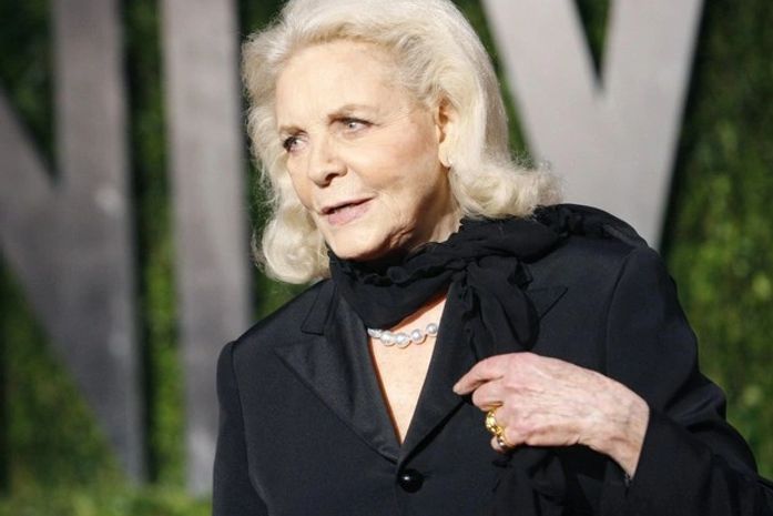 A atriz Lauren Bacall 
