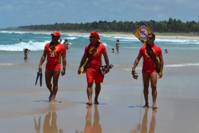 Guarda-vidas na praia