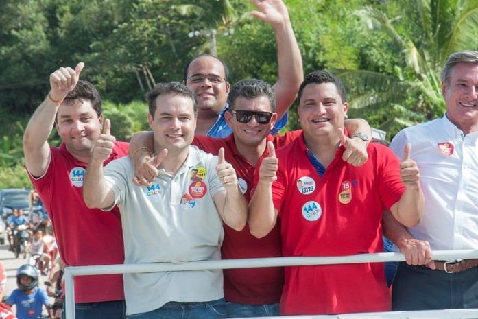 Caravana movimentou o Litoral Norte neste domingo