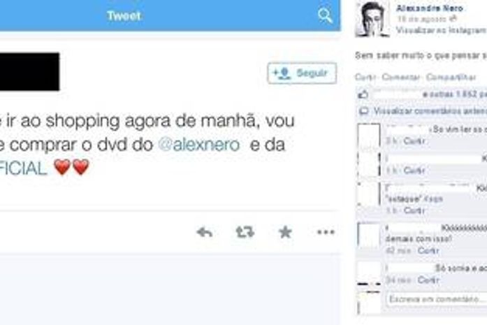 Protagonista de 'Império', Alexandre Nero faz comentário irônico sobre Anitta e irrita fãs