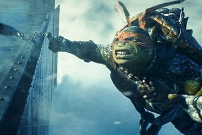 Michelangelo em 'As Tartarugas Ninja'