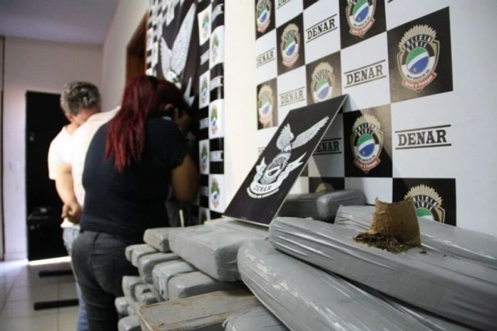 Três foram presos ontem em Ponta Porã, mas grupo tem chefe em Goiás.