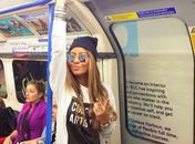 Rafaella Santos pega metrô para estudar em Londres e lê críticas: 'Irmão bancando'