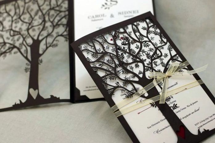 Carol Nakamura exibe convites do casamento com Sidney Sampaio: 'Tem que ter significado'